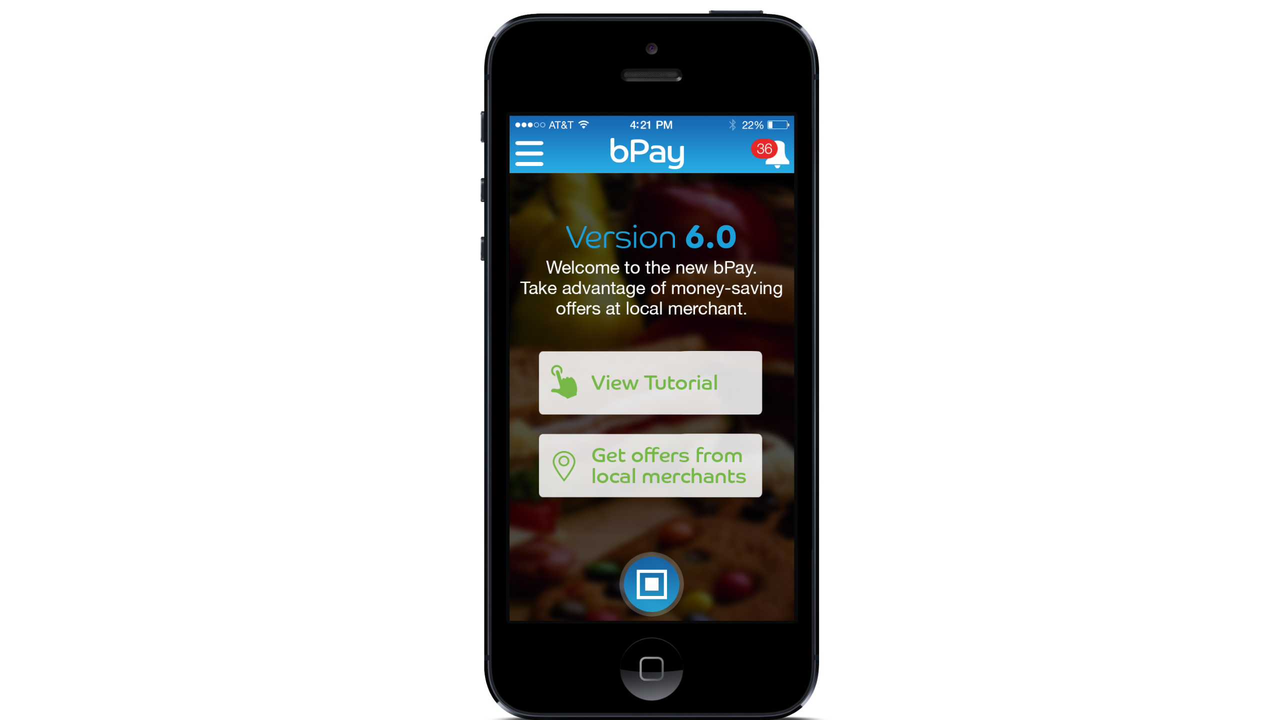 bPay — rewards dashboard