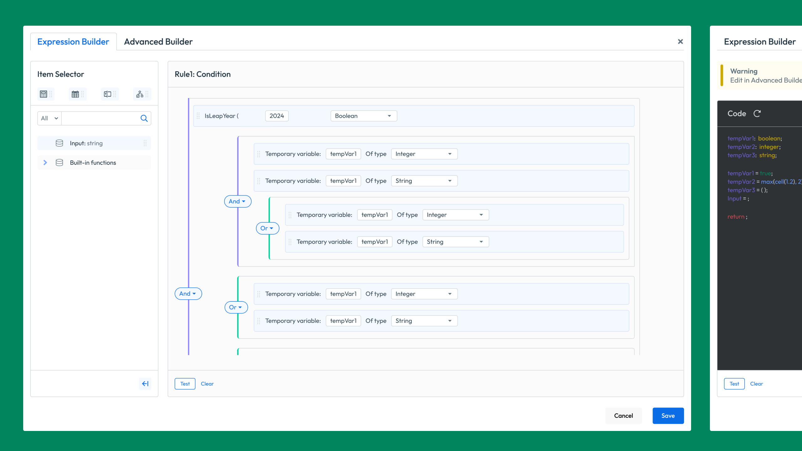 Decision Modeler — engineering collaboration