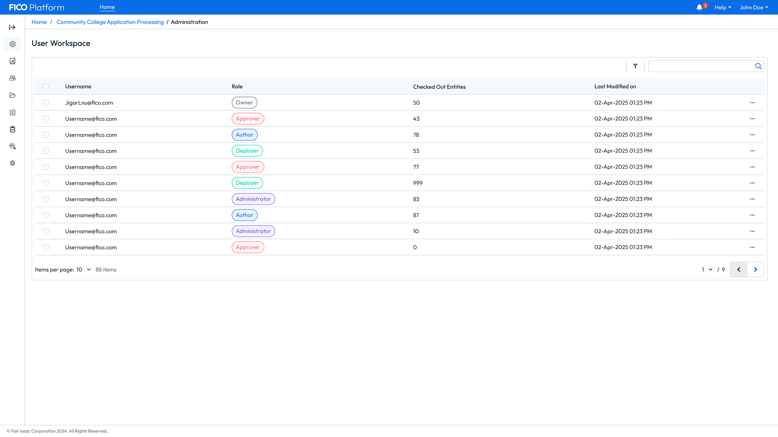Decision Modeler — modernized UI