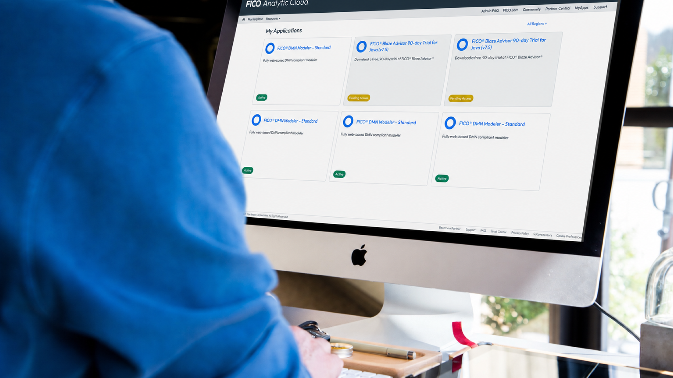 FICO Analytic Cloud — redesigned portal