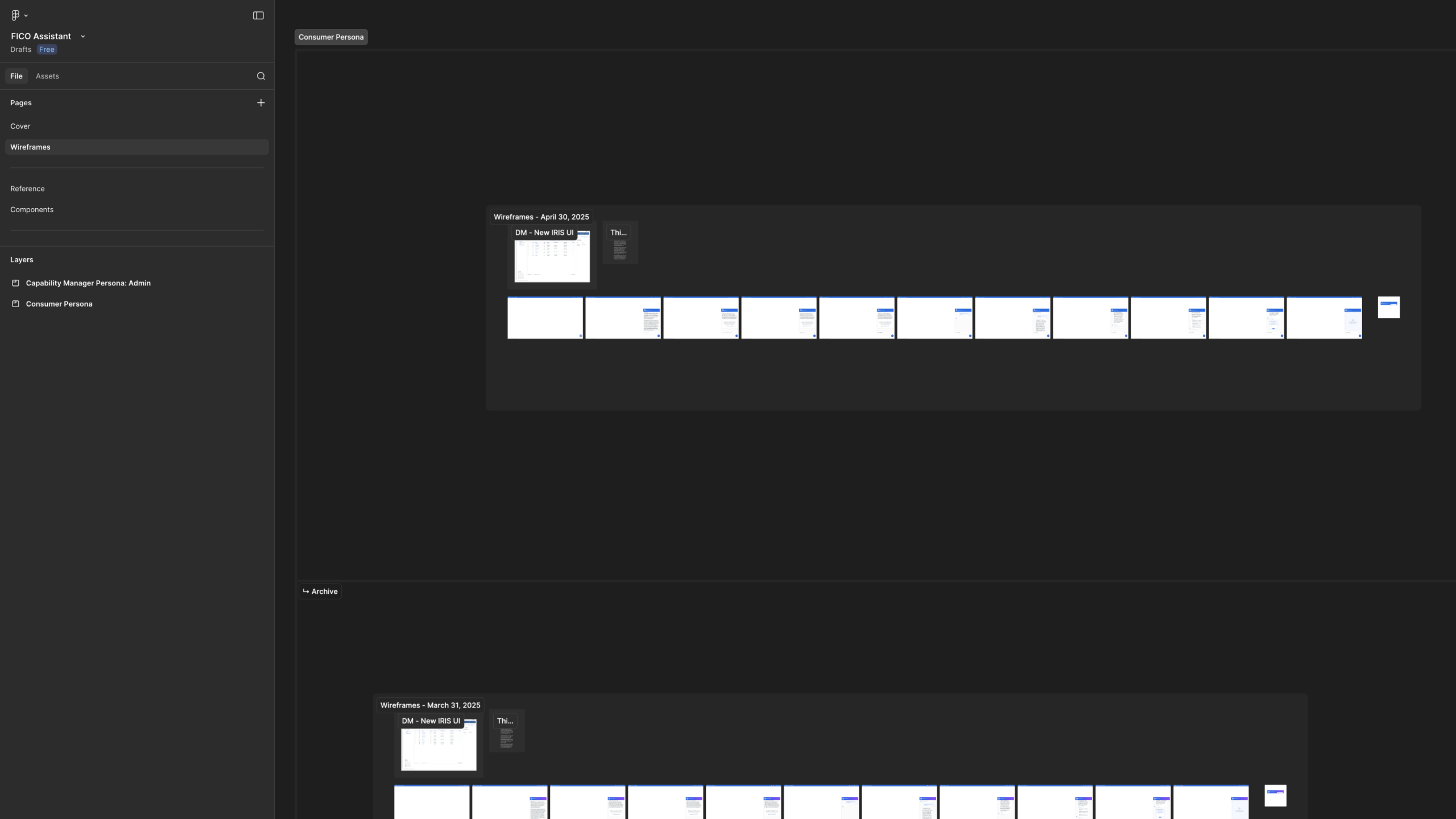 Customer UI — conversation flow