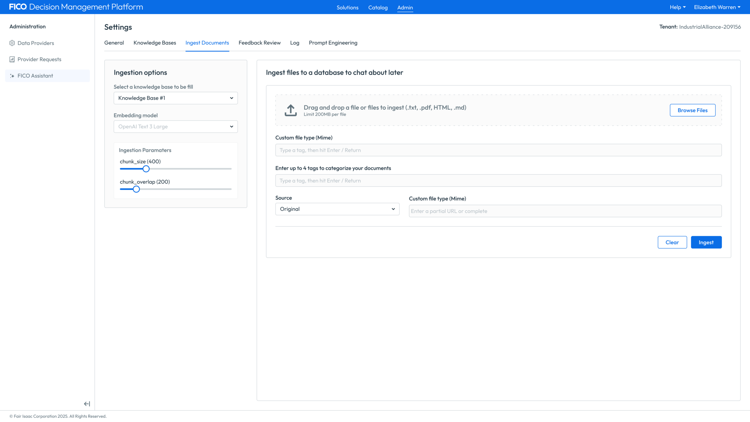 Capability Manager — Ingest
