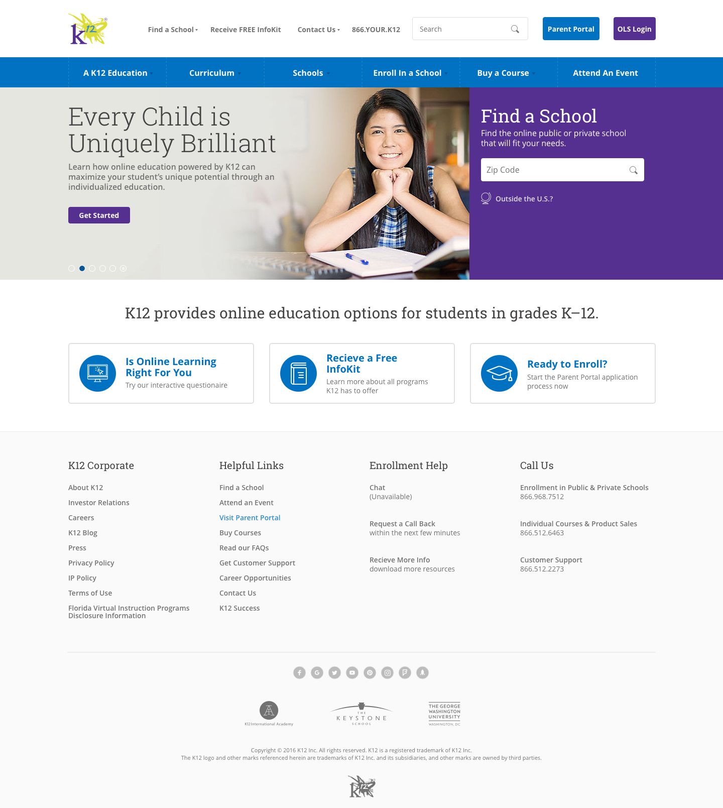 Redesign — homepage concept